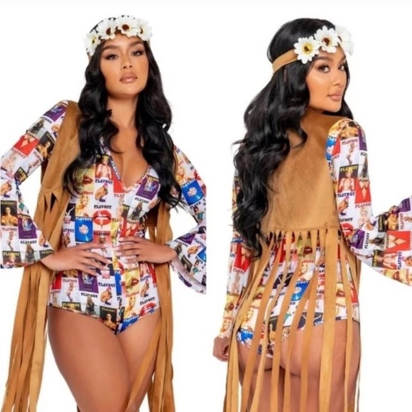 PLAYBOY- 3PC Playboy Groovy Babe Costume - Picture 1 of 5